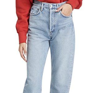 AGOLDE 90's Mid Rise Loose Fit Jeans Size 28 RRP $198
